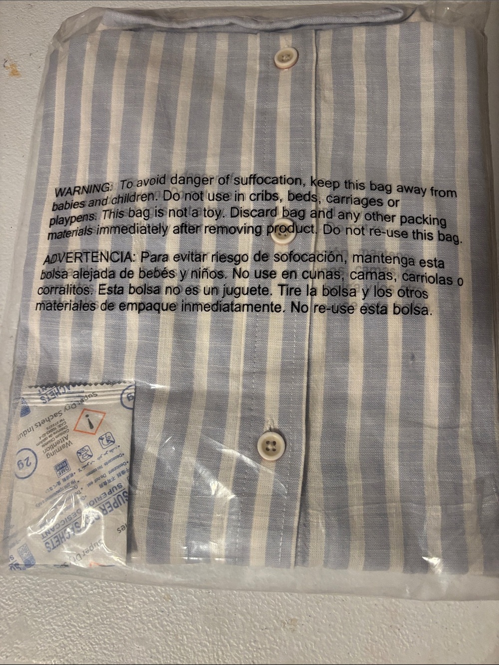 Spring Blue Striped Button-Down - Picture 2 of 2